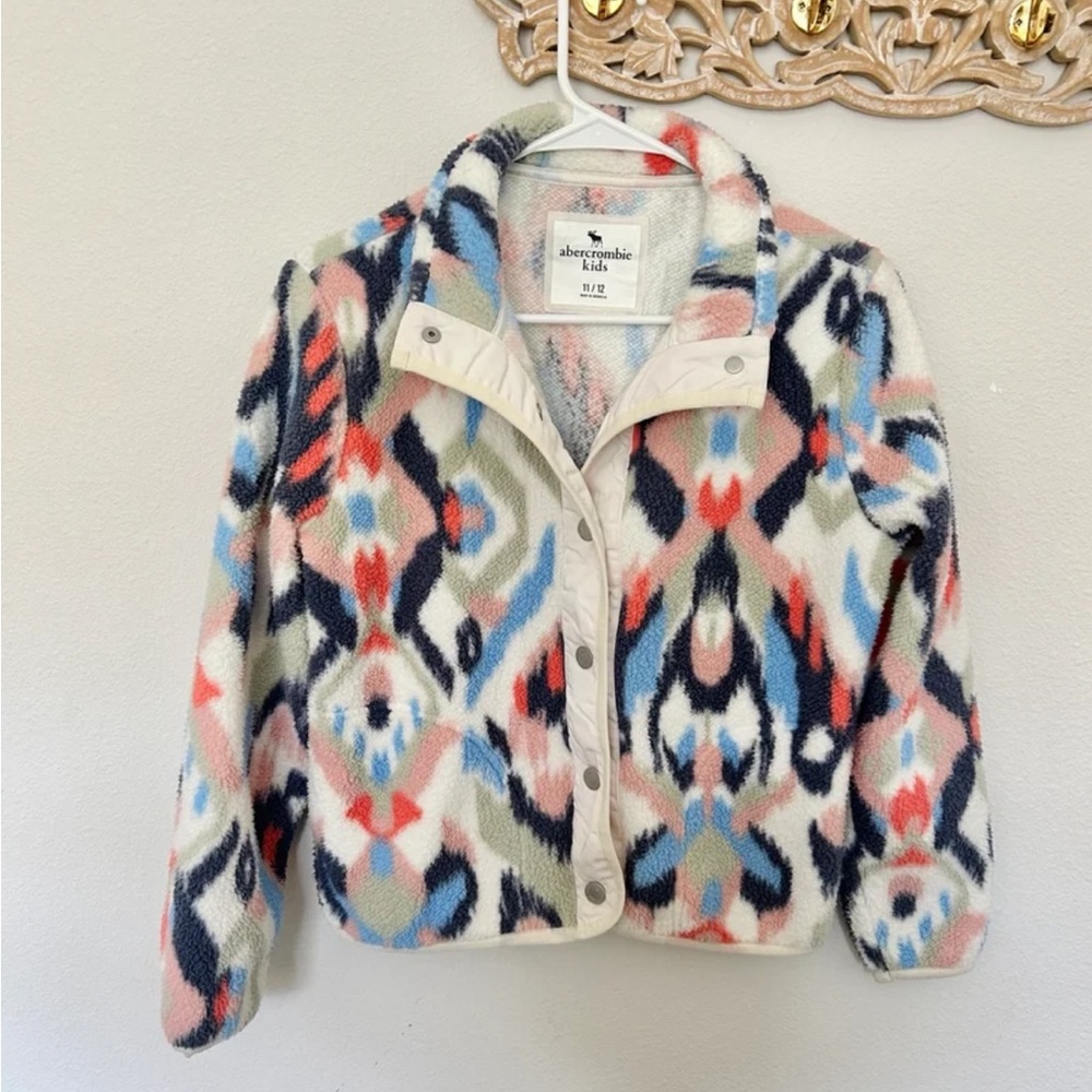Abercrombie Kids Multicolor Sherpa Jacket